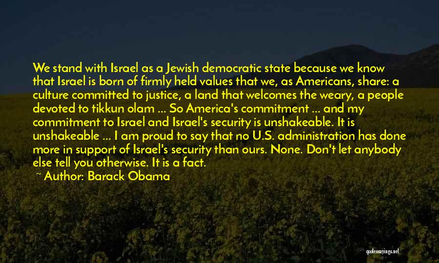 Jewish Culture Quotes By Barack Obama