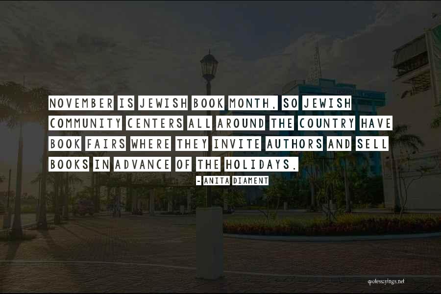 Jewish Holidays Quotes By Anita Diament Jewish Holidays Quotes By Anita Diament