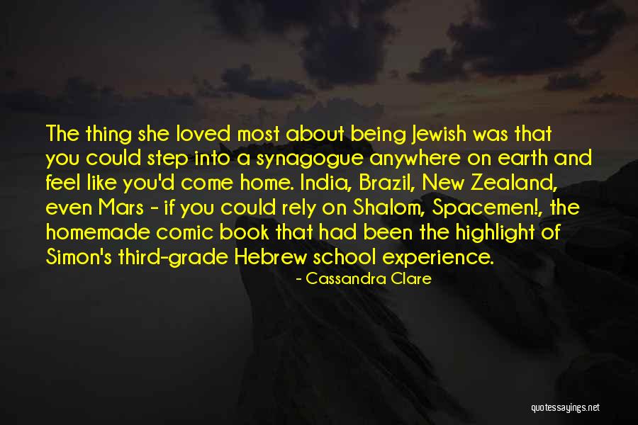 Jewish Quotes By Cassandra Clare Jewish Quotes By Cassandra Clare