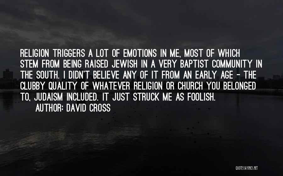 Jewish Quotes By David Cross