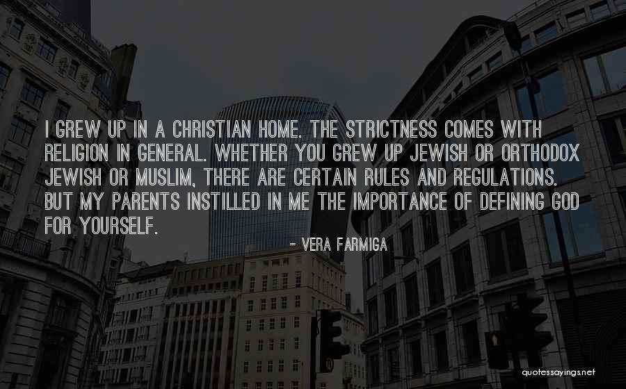 Jewish Religion Quotes By Vera Farmiga