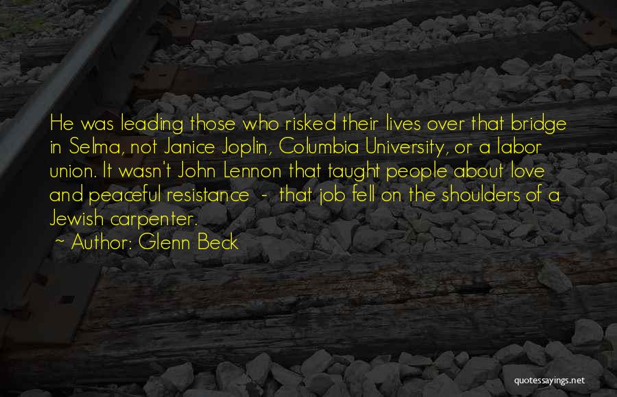 Jewish Resistance Quotes By Glenn Beck