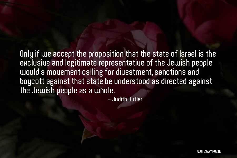 Jewish State Israel Quotes By Judith Butler Jewish State Israel Quotes By Judith Butler