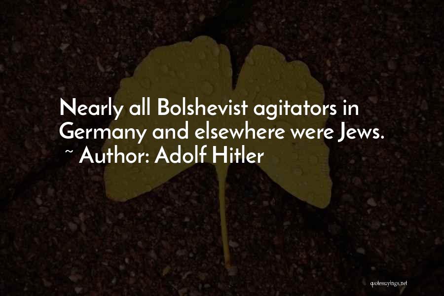 Jews Germany Quotes By Adolf Hitler