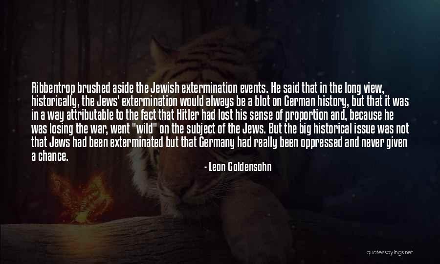 Jews Germany Quotes By Leon Goldensohn Jews Germany Quotes By Leon Goldensohn