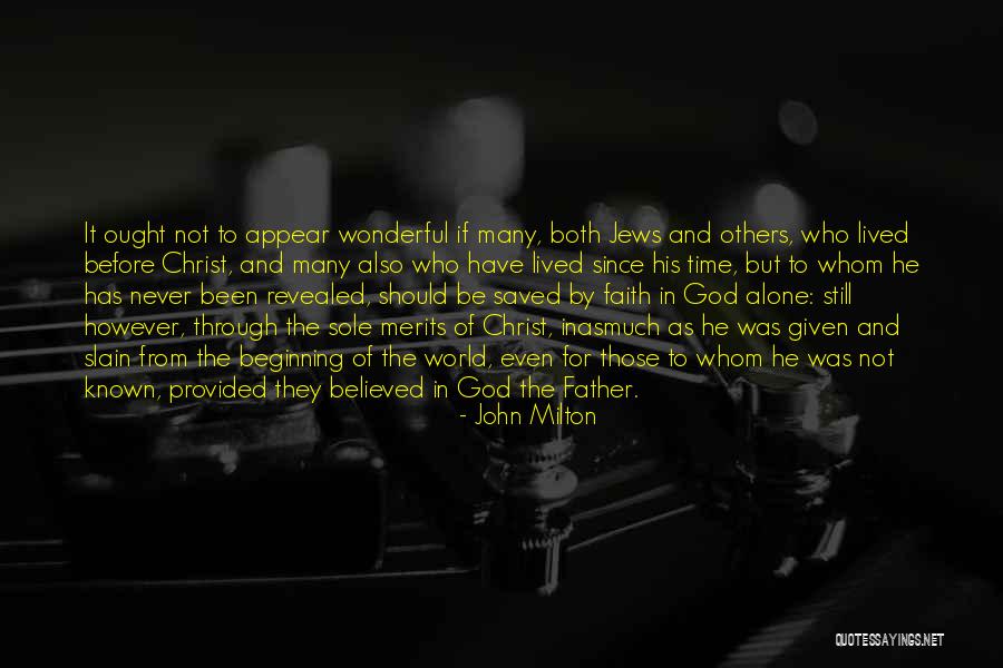 Jews Lived Quotes By John Milton Jews Lived Quotes By John Milton