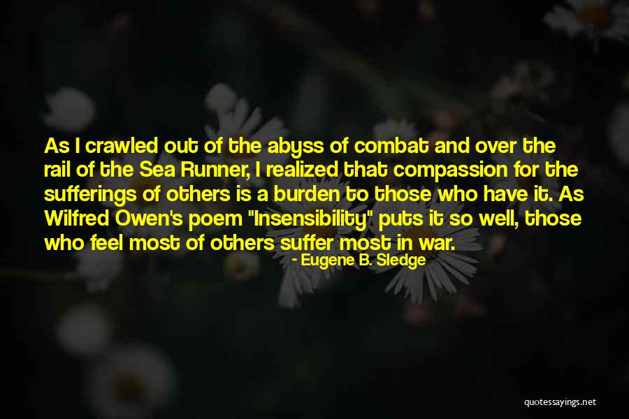 Jezreelite Quotes By Eugene B. Sledge Jezreelite Quotes By Eugene B. Sledge