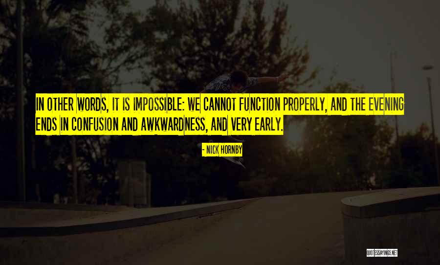 Jhamall Quotes By Nick Hornby