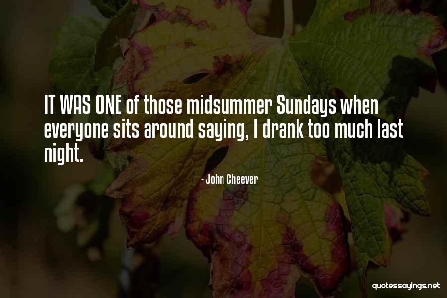 Jiao Quotes By John Cheever Jiao Quotes By John Cheever