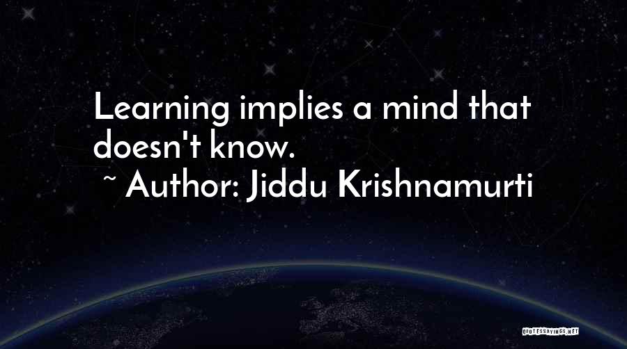 Jiddu Krishnamurti Quotes 1022237