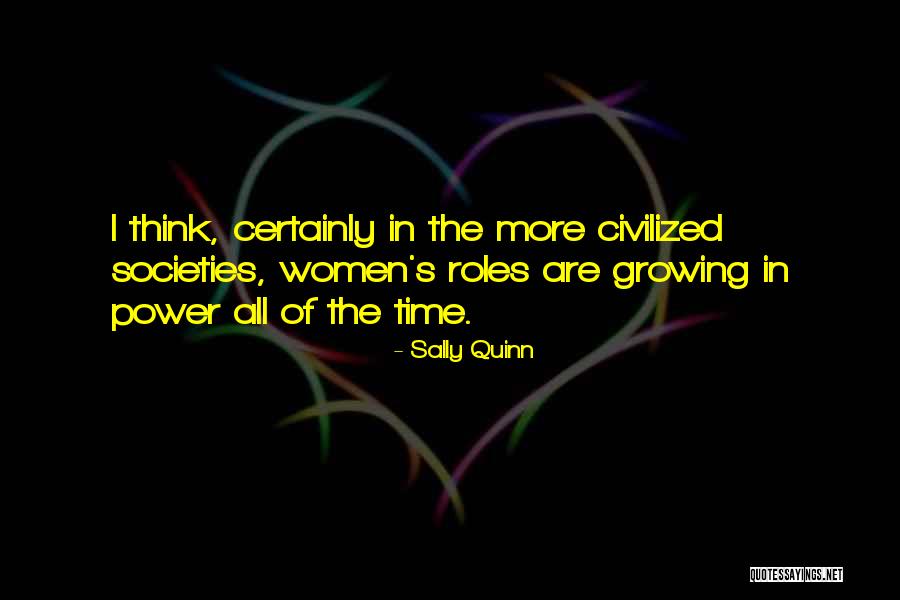 Jigjiddorj Quotes By Sally Quinn