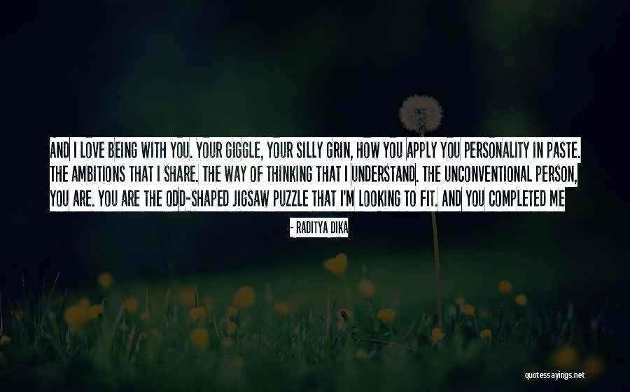 Jigsaw Love Quotes By Raditya Dika Jigsaw Love Quotes By Raditya Dika
