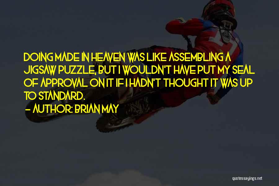 Jigsaw Puzzle Quotes By Brian May