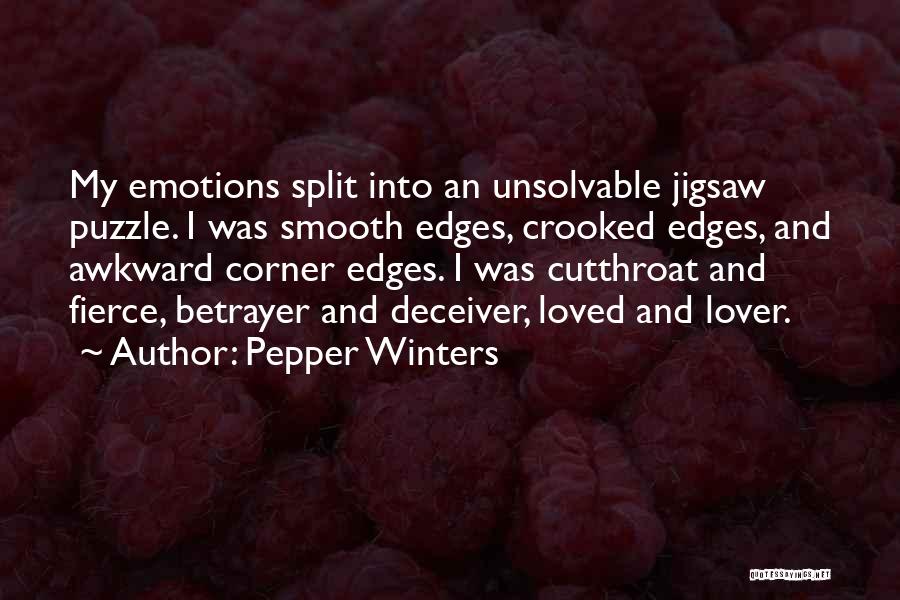 Jigsaw Puzzle Quotes By Pepper Winters