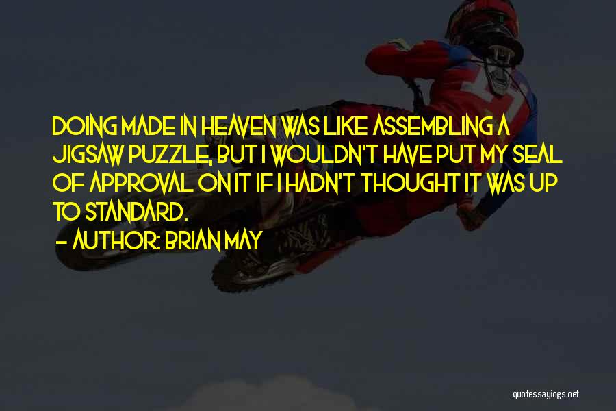 Jigsaw Puzzles Quotes By Brian May