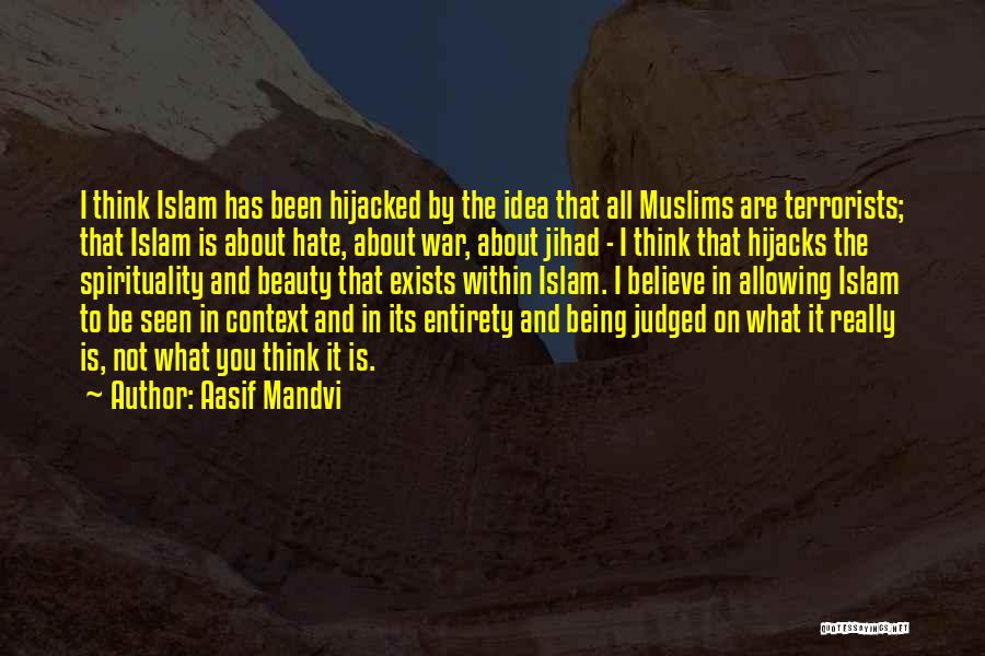 Jihad Quotes By Aasif Mandvi