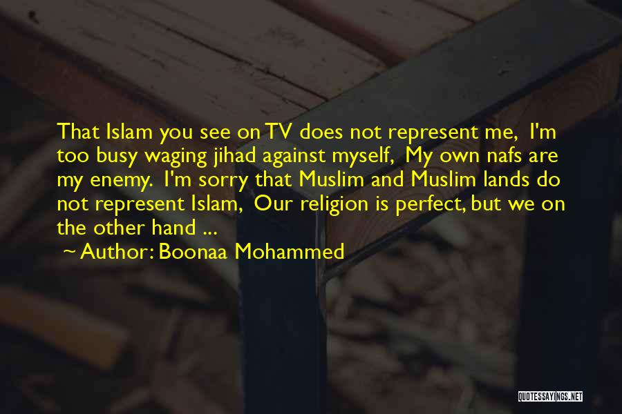 Jihad Quotes By Boonaa Mohammed