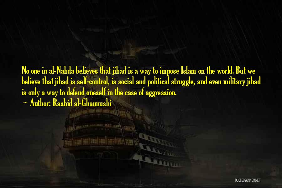 Jihad Quotes By Rashid Al-Ghannushi