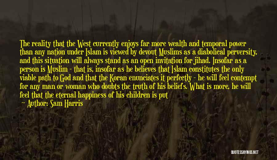 Jihad Quotes By Sam Harris