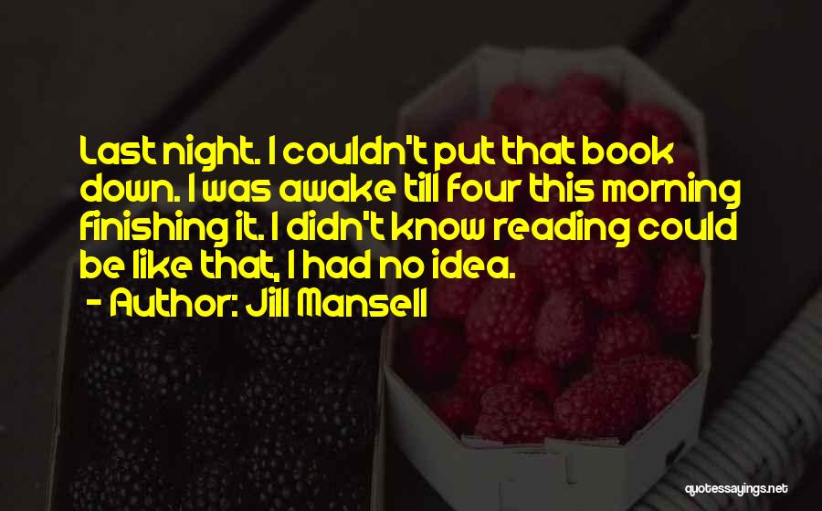 Jill Mansell Quotes 126242