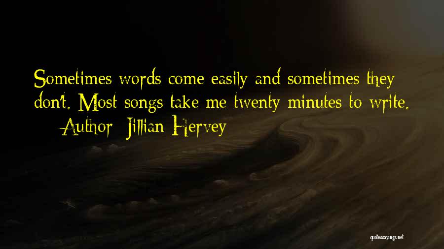 Jillian Hervey Quotes 465267