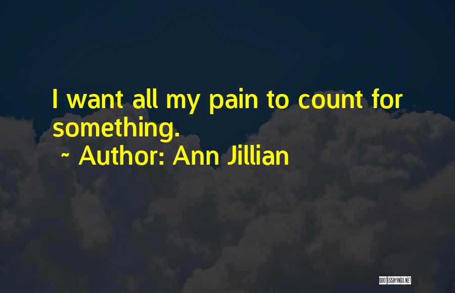 Jillian Quotes By Ann Jillian