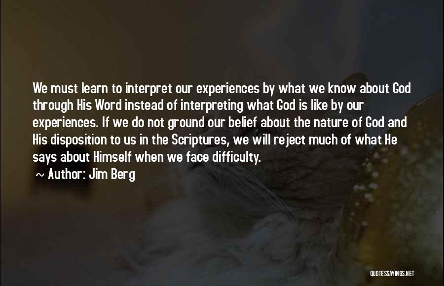 Jim Berg Quotes 1771294