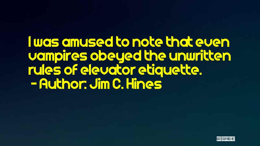 Jim C. Hines Quotes 844672