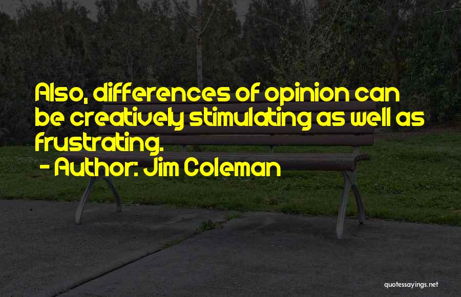 Jim Coleman Quotes 367620