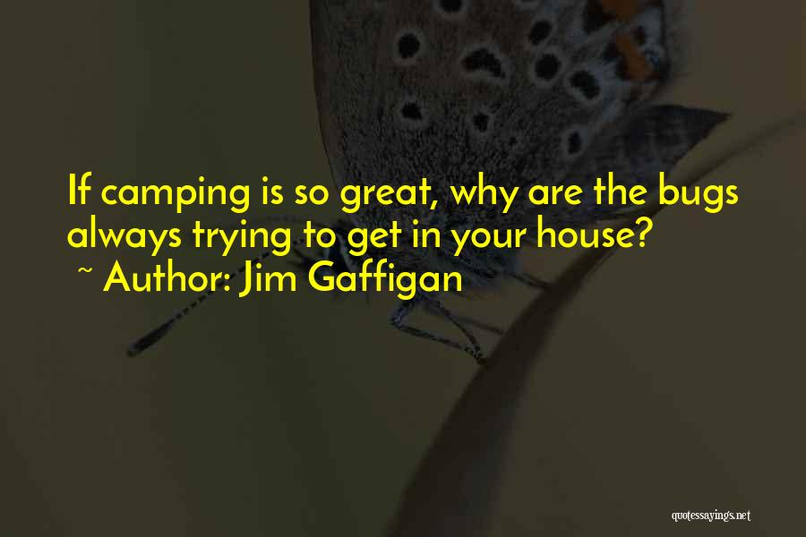 Jim Gaffigan Camping Quotes By Jim Gaffigan