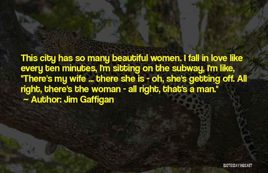 Jim Gaffigan Subway Quotes By Jim Gaffigan