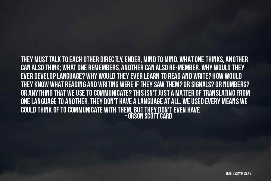 Jim Geogre Quotes By Orson Scott Card Jim Geogre Quotes By Orson Scott Card