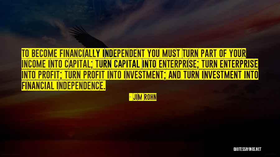 Jim Profit Quotes By Jim Rohn