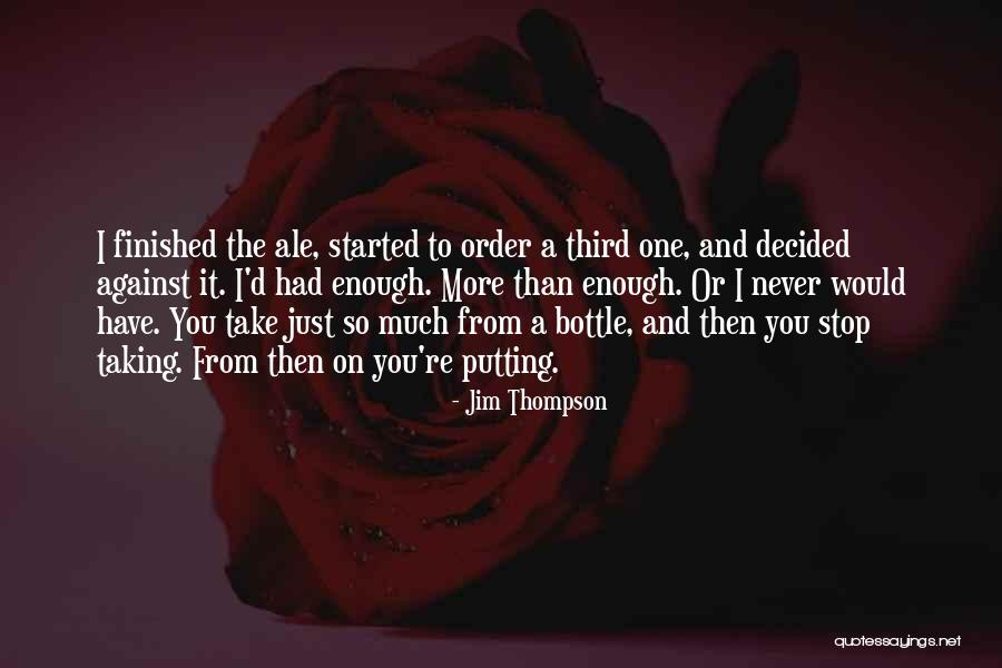 Jim Thompson Quotes 2067065