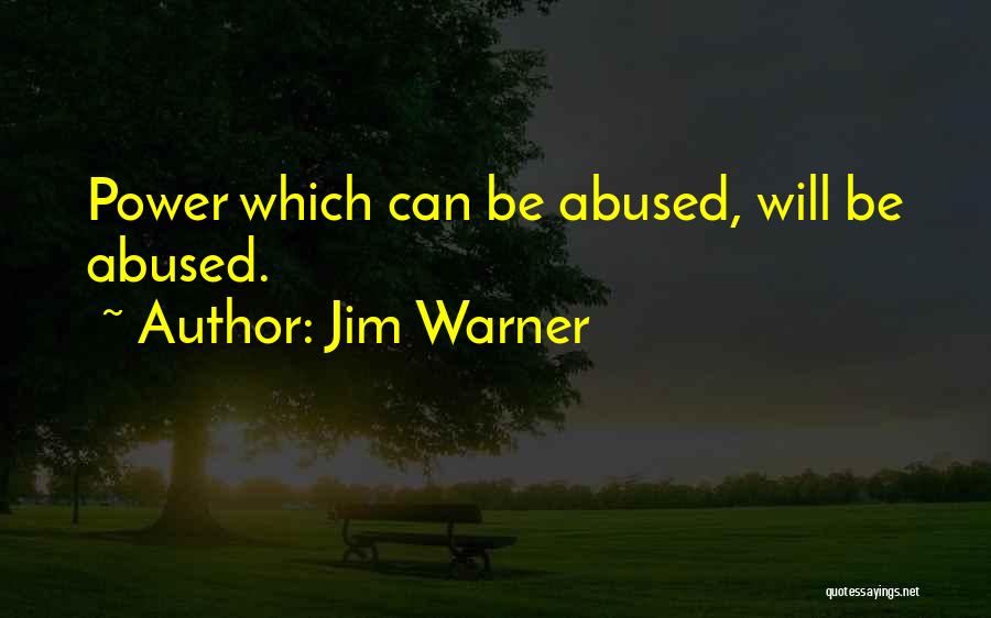 Jim Warner Quotes 582626