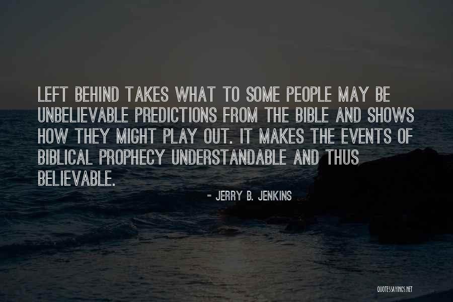 Jimeno Ii Quotes By Jerry B. Jenkins Jimeno Ii Quotes By Jerry B. Jenkins