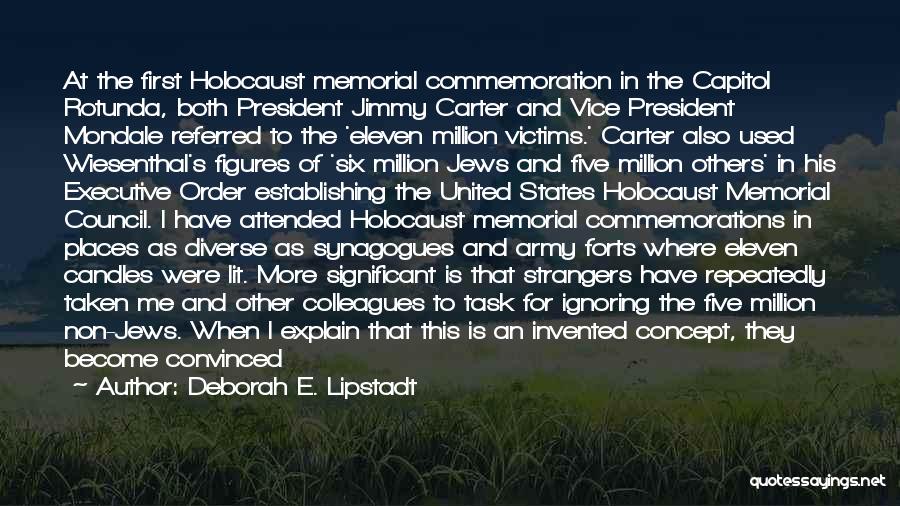 Jimmy Carter's Quotes By Deborah E. Lipstadt