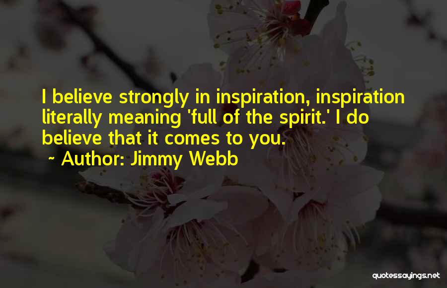 Jimmy Webb Quotes 2119980