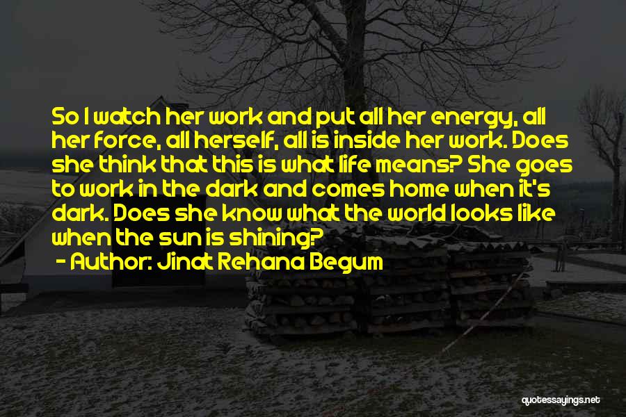 Jinat Rehana Begum Quotes 1504063