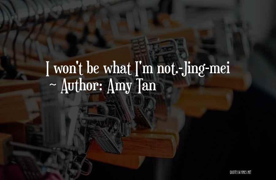 Jing Mei Quotes By Amy Tan