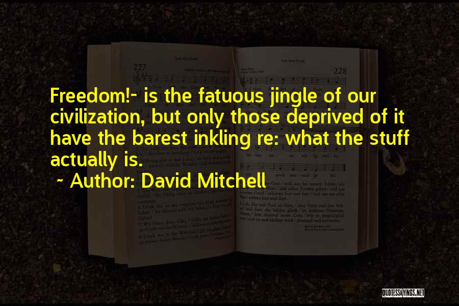 Jingle Quotes By David Mitchell
