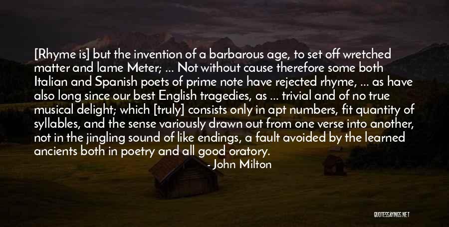Jingling Quotes By John Milton Jingling Quotes By John Milton