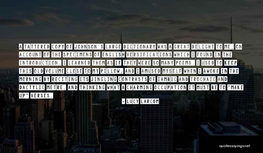 Jingling Quotes By Lucy Larcom Jingling Quotes By Lucy Larcom