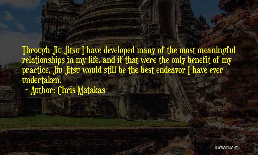 Jiu Jitsu Family Quotes By Chris Matakas