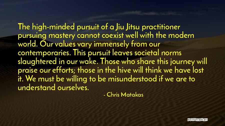 Jiu Jitsu Journey Quotes By Chris Matakas