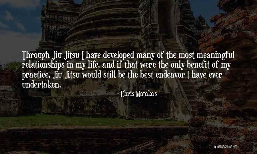 Jiu Jitsu Life Quotes By Chris Matakas