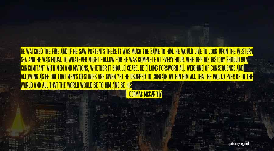 Jiyong Zhao Quotes By Cormac McCarthy