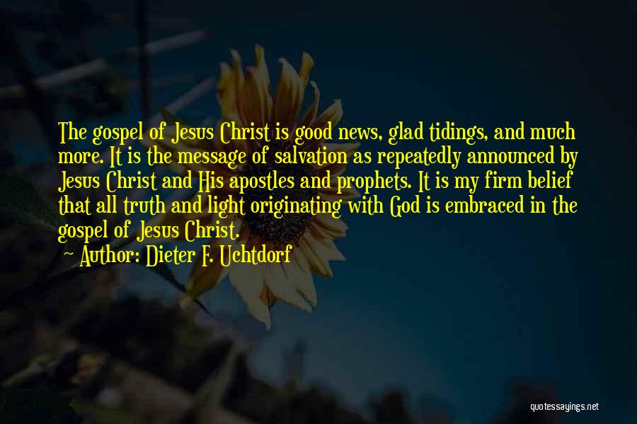 Jm Quotes By Dieter F. Uchtdorf