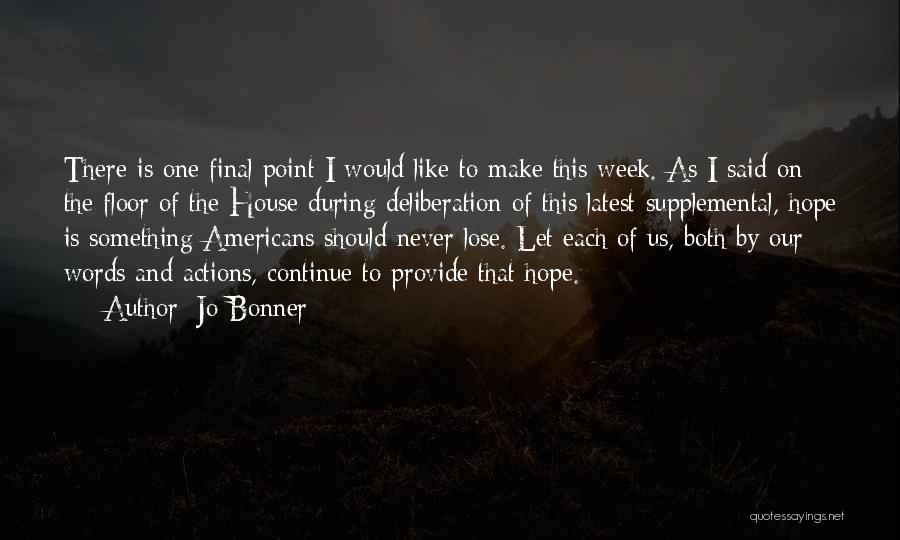 Jo Bonner Quotes 1557074