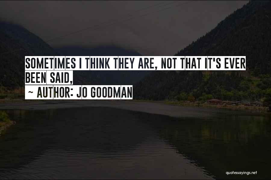 Jo Goodman Quotes 1016448